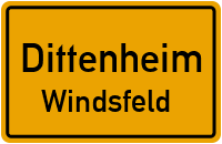 Straßenverzeichnis Dittenheim Windsfeld