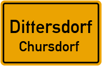 Chursdorfer Weg in DittersdorfChursdorf