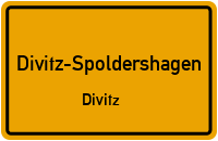 Flughafenstraße in Divitz-SpoldershagenDivitz