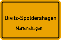 Damgartener Chaussee in Divitz-SpoldershagenMartenshagen