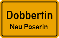Lindenstraße in DobbertinNeu Poserin