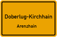 Arenzhainer Dorfstraße in Doberlug-KirchhainArenzhain