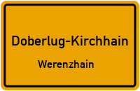 Werenzhainer Hauptstraße in Doberlug-KirchhainWerenzhain