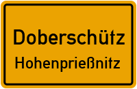 Querweg in DoberschützHohenprießnitz