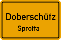 Hansenweg in DoberschützSprotta