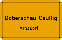 Soraer Straße in Doberschau-GaußigArnsdorf