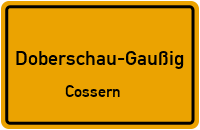 Talstraße in Doberschau-GaußigCossern
