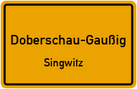 Ringstraße in Doberschau-GaußigSingwitz