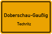 Weststraße in Doberschau-GaußigTechritz