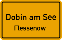 Brunnenstraße in Dobin am SeeFlessenow
