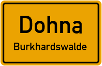 Siedlung in DohnaBurkhardswalde
