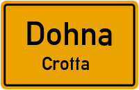 Straßen in Dohna Crotta