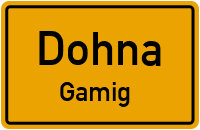 Lockwitzer Straße in DohnaGamig