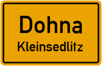 Straßen in Dohna Kleinsedlitz