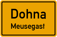Eschenweg in DohnaMeusegast
