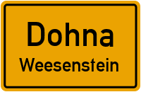 Brünnlein-Weg in DohnaWeesenstein