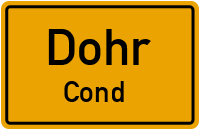 Friedhofsweg in DohrCond
