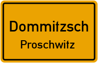 Straße Der Einheit in DommitzschProschwitz