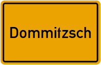 Dommitzsch in Sachsen