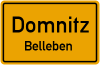 Straßen in Domnitz Belleben