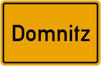 City Sign Domnitz