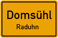 Lindenstraße in DomsühlRaduhn