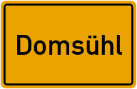 City Sign Domsühl