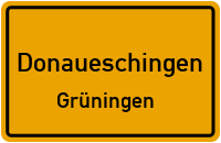 Hölzleweg in 78166 Donaueschingen (Grüningen)