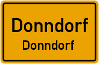 Bahnhofstraße in DonndorfDonndorf