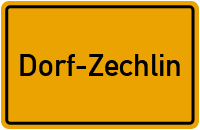Dorf-Zechlin in Brandenburg