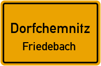 Oberer Seitenweg in DorfchemnitzFriedebach