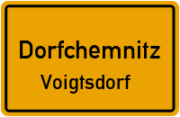 Hauptstraße in DorfchemnitzVoigtsdorf