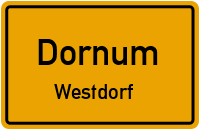 Straßenverzeichnis Dornum Westdorf