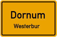 Straßenverzeichnis Dornum Westerbur