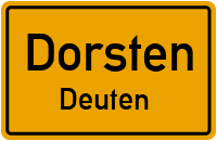Kirchweg in DorstenDeuten