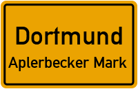 Straßenverzeichnis Dortmund Aplerbecker Mark