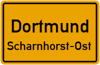Hauptweg in DortmundScharnhorst-Ost