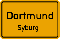 Syburger Kirchstraße in DortmundSyburg