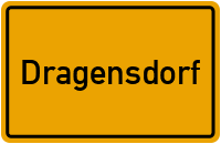 Ortsschild von Gemeinde Dragensdorf in Thüringen