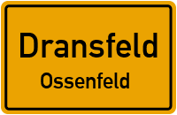 Göttinger Straße in DransfeldOssenfeld