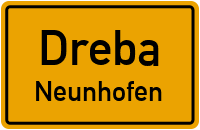 Straßen in Dreba Neunhofen