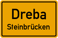 Straßen in Dreba Steinbrücken