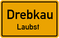 Laubster Dorfstraße in DrebkauLaubst