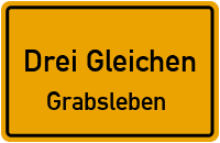 Nottleber Straße in Drei GleichenGrabsleben