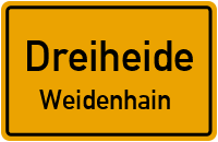 Gräfendorfer Straße in DreiheideWeidenhain