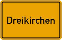 City Sign Dreikirchen