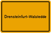 Ortsschild Drensteinfurt-Walstedde