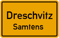 Schulstraße in DreschvitzSamtens