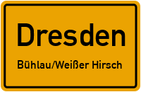 Weißiger Weg in DresdenBühlau/Weißer Hirsch