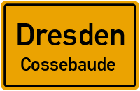 Bahnhofstraße in DresdenCossebaude